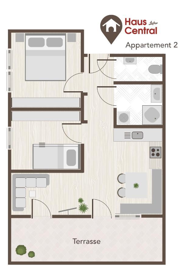 Haus Central Lofer Dış mekan fotoğraf