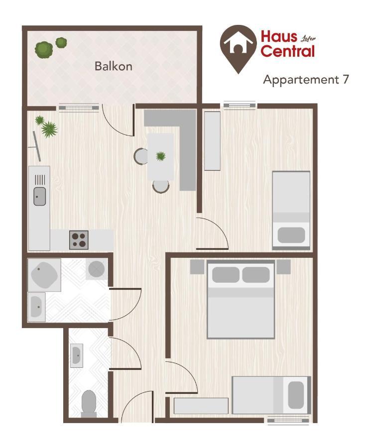 Haus Central Lofer Dış mekan fotoğraf